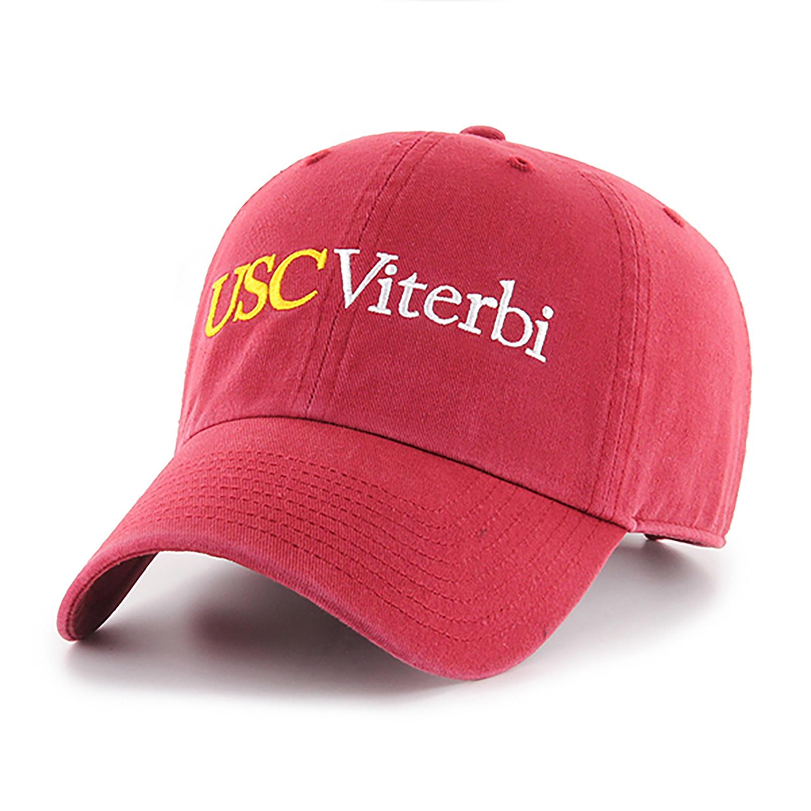 USC School of Viterbi Engineering Cap Cardinal Fits All image01